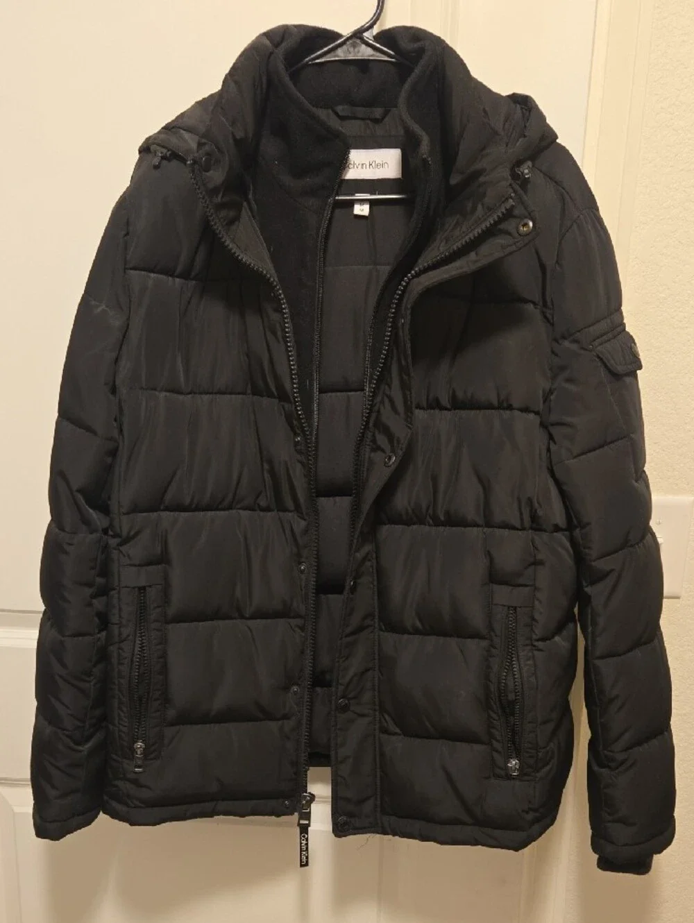 Calvin Klein Black Quilted Puffer Jacket